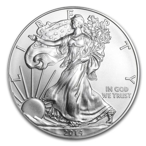 2014 (New) American Eagle Walking Liberty Silver 1 oz Coin