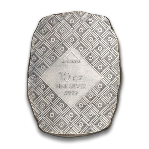 (New) Canada Goddess Mara Silver 10 oz High Relief Antique Bar - Image 2
