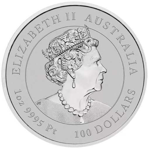 2023 (New) Australian Year of The Rabbit Lunar Platinum 1 oz Coin - Image 2