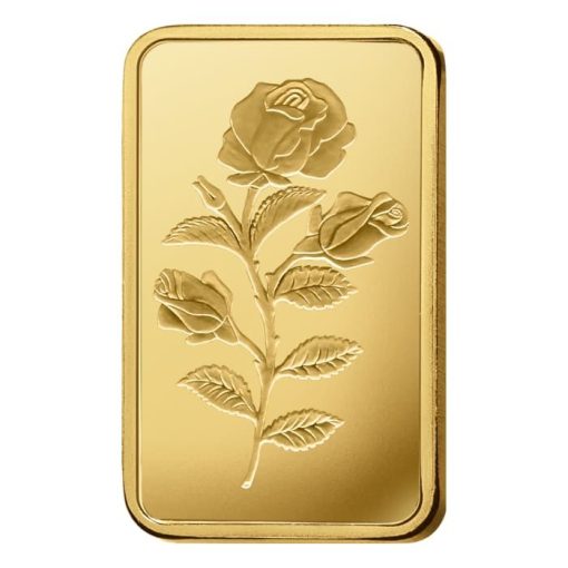 (New) Swiss Pamp Rosa Gold 1 oz Bar - Image 3