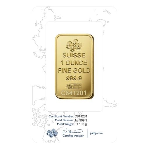 (New) Swiss Pamp Rosa Gold 1 oz Bar - Image 2
