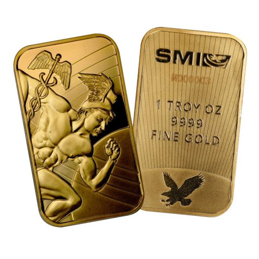 (New) American Sunshine Mint Mercury Gold 1 oz Bar - Image 5