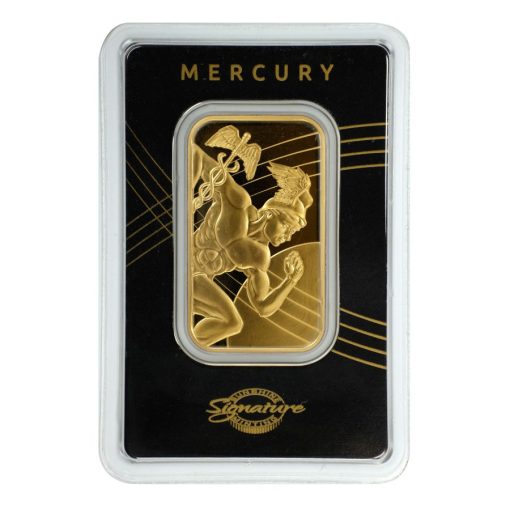 (New) American Sunshine Mint Mercury Gold 1 oz Bar