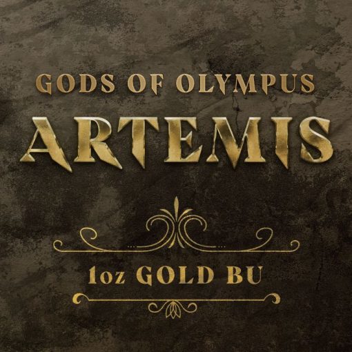 2023 (New) Tuvalu Gods of Olympus Artemis Gold 1 oz Coin - Image 4
