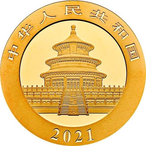 2021 (New) Chinese Panda Gold 30 gram Coin - Image 2