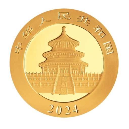 【3 Day Ship】2024 (New) Chinese Panda Gold 30 gram Coin - Image 2