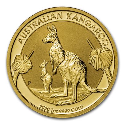 2020年 (新品) オーストラリア「カンガルー」純金 1オンス 金貨