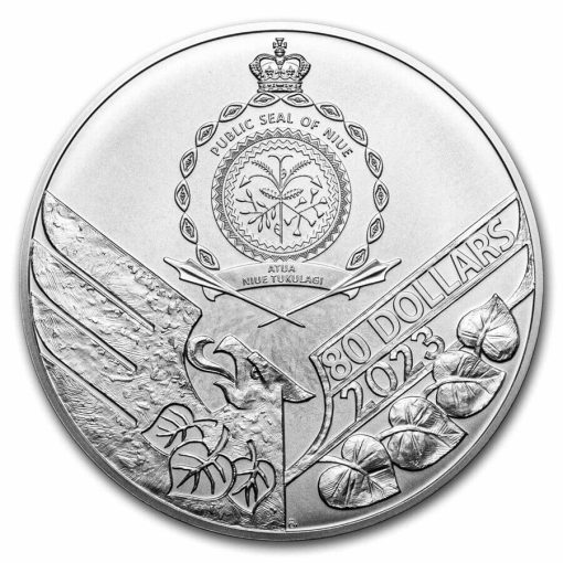 2023 (New) Niue Czech Lion Silver 1 Kilogram Coin - Image 2