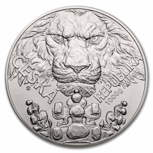 2023 (New) Niue Czech Lion Silver 1 Kilogram Coin