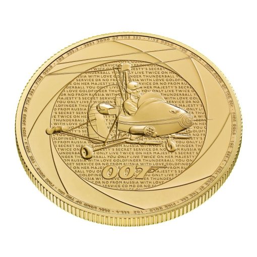 2023年 (新品) イギリス「60年代のジェームズ・ボンド」純金 1オンス 金貨 - 画像 (3)