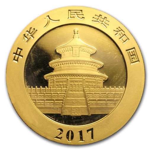 2017 (New) Chinese Panda Gold 30 gram Coin - Image 2