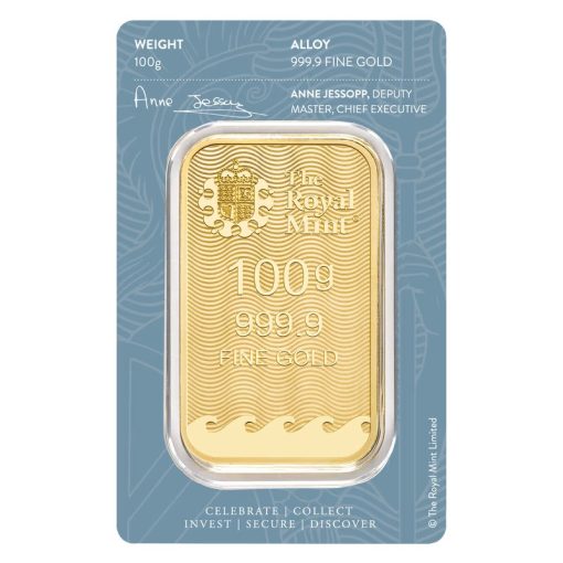 (New) The Royal Mint Britannia Gold 100 Gram Bar - Image 2