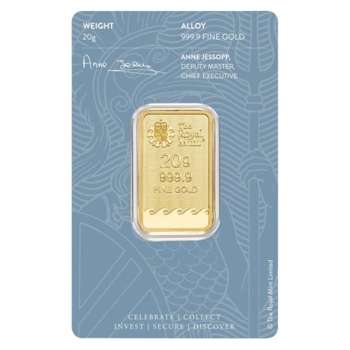 (New) The Royal Mint Britannia Gold 20 Gram Bar - Image 2
