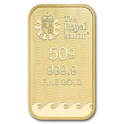 (New) The Royal Mint Britannia Gold 50 Gram Bar - Image 4