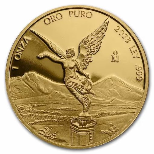 2023年 (新品) メキシコ「リベルタッド」純金 1オンス プルーフ 金貨