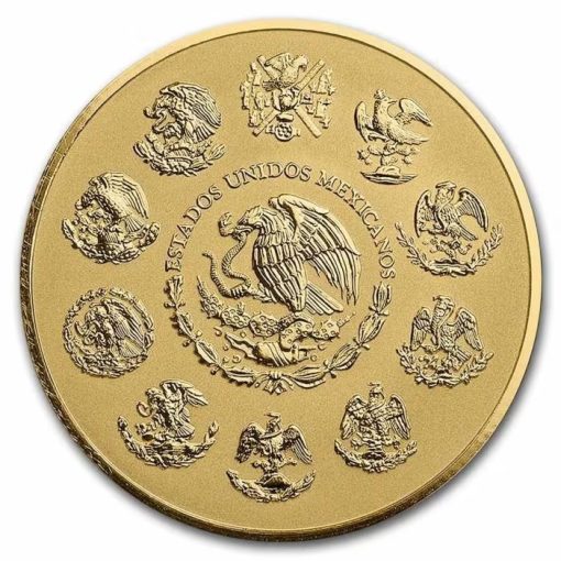 2023年 (新品) メキシコ「リベルタッド」純金 1オンス リバースプルーフ 金貨 - 画像 (2)