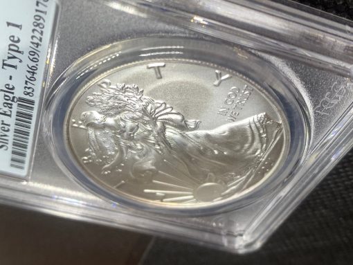 2021 (New) American Eagle Walking Liberty Silver 1 oz Coin PCGS MS70 (FirstStrike)【Type 1】#5036 - Image 3