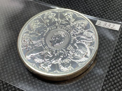 SOLD 2021 (New) Great Britain Queens Beast Completer £5 Silver 2 oz Coin #2332