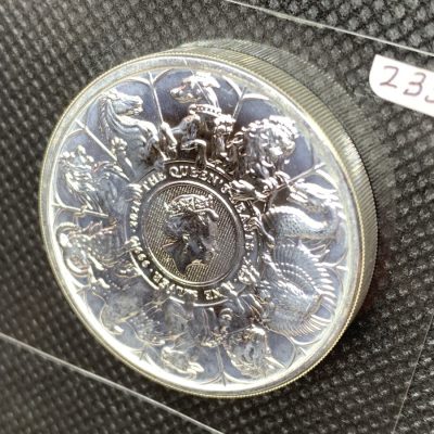 SOLD 2021 (New) Great Britain Queens Beast Completer £5 Silver 2 oz Coin #2336