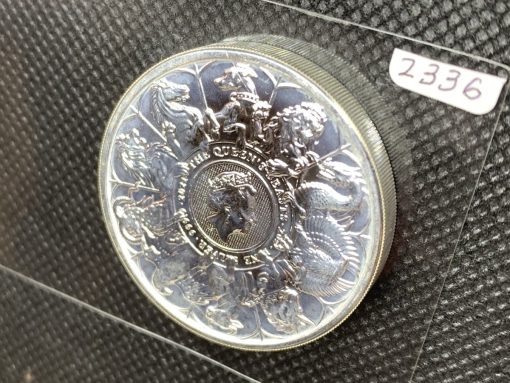 SOLD 2021 (New) Great Britain Queens Beast Completer £5 Silver 2 oz Coin #2336