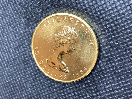1984 (New) Canadian Maple Leaf Gold 1 oz Coin #8415 - Image 4