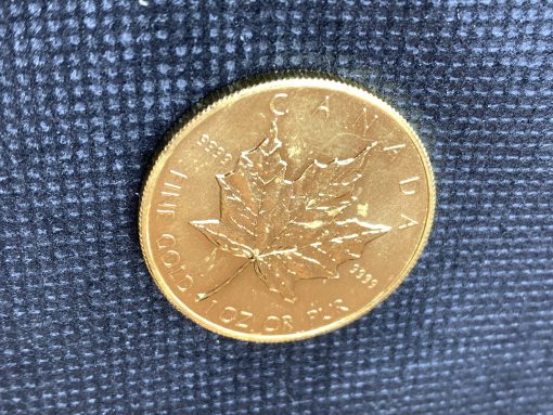1984 (New) Canadian Maple Leaf Gold 1 oz Coin #8415 - Image 5