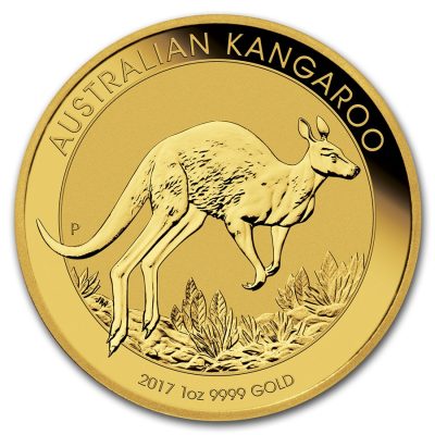 2017年 (新品) オーストラリア「カンガルー」純金 1オンス 金貨