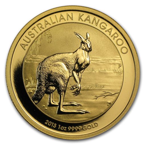 2013 (New) Australian Kangaroo Gold 1oz Coin