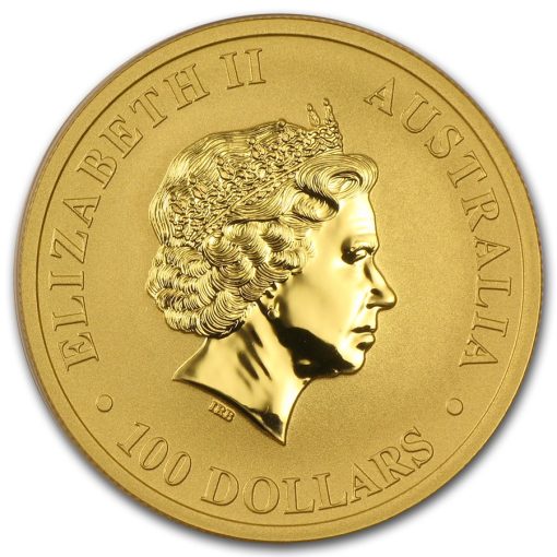 2010年 (新品) オーストラリア「カンガルー」純金 1オンス 金貨 - 画像 (2)