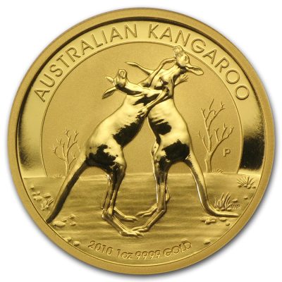 2010年 (新品) オーストラリア「カンガルー」純金 1オンス 金貨