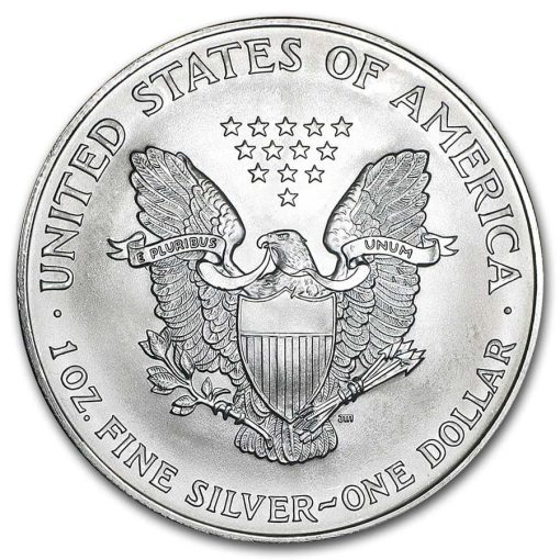 1996 (New) American Eagle Walking Liberty Silver 1 oz Coin - Image 2