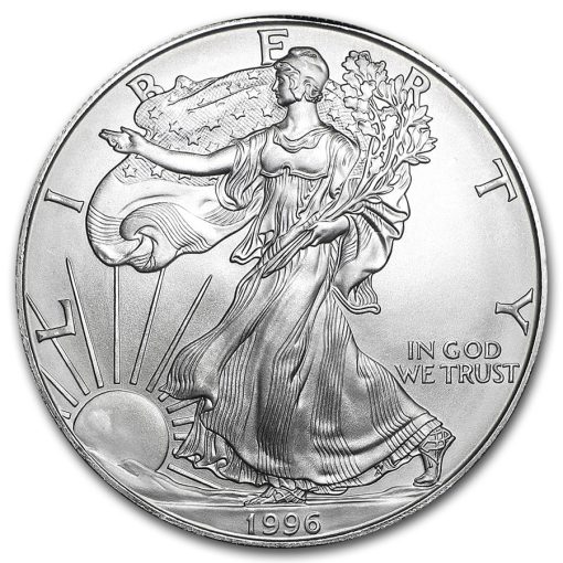 1996 (New) American Eagle Walking Liberty Silver 1 oz Coin