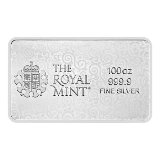 2024 (New) British Royal Mint Una and the Lion Silver 100 oz Bar - Image 2