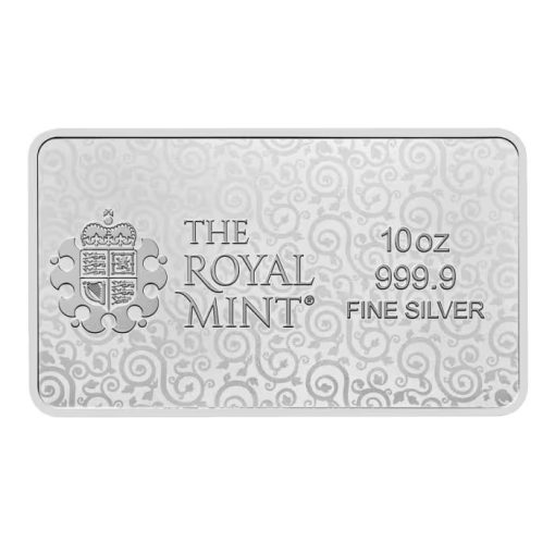 2024年 (新品) イギリス「ウナとライオン」純銀 10オンス バー - 画像 (2)