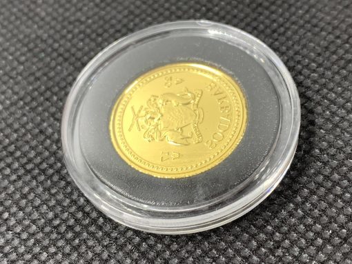 2017 (New) Barbados Trident Gold 1/5oz Coin #5656 - Image 6