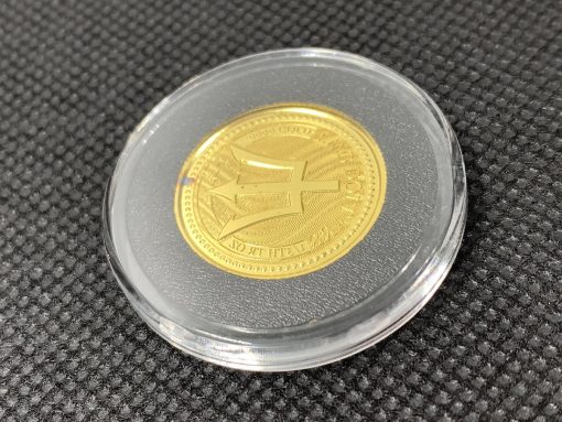 2017 (New) Barbados Trident Gold 1/5oz Coin #5656 - Image 3
