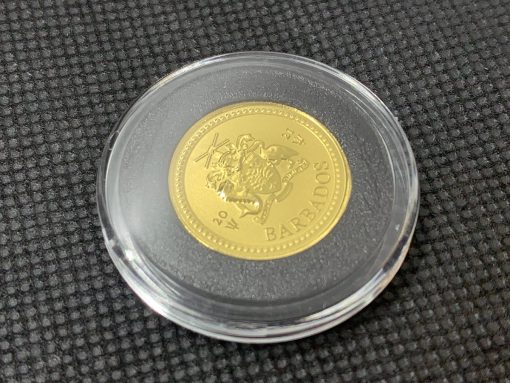 2017 (New) Barbados Trident Gold 1/5oz Coin #5660 - Image 6