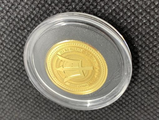 2017 (New) Barbados Trident Gold 1/5oz Coin #5660 - Image 3