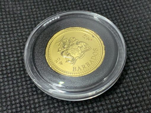 2017 (New) Barbados Trident Gold 1/5oz Coin #5661 - Image 6