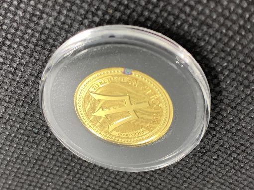 2017 (New) Barbados Trident Gold 1/5oz Coin #5661 - Image 3
