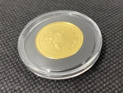 2017 (New) Barbados Trident Gold 1/5oz Coin #5663 - Image 4