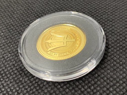2017 (New) Barbados Trident Gold 1/5oz Coin #5663 - Image 3