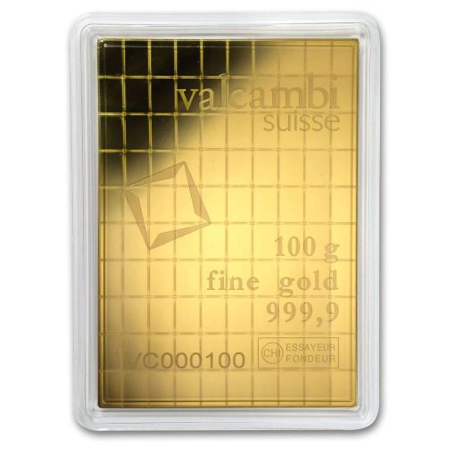 (新品) スイス バルカンビ 純金 100グラム コンビ バー - 画像 (2)