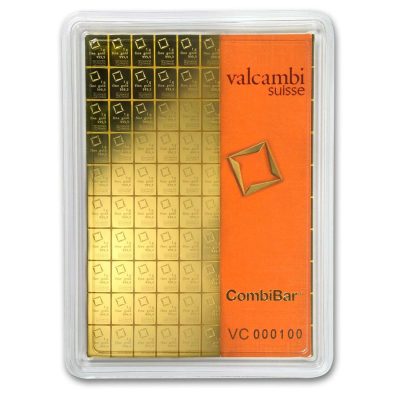 (新品) スイス バルカンビ 純金 100グラム コンビ バー
