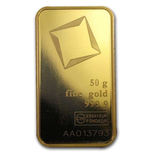 (新品) スイス バルカンビ 純金 50グラム バー - 画像 (3)