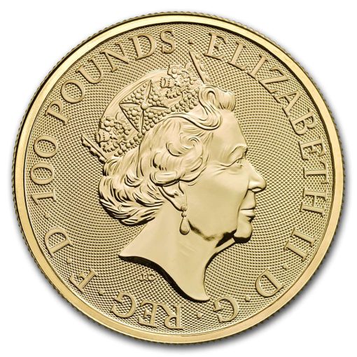 2018 (New) Great Britain Queens Beast The Unicorn Gold 1 oz Coin - Image 2