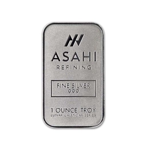 2024 (New) ASAHI Lunar Dragon Silver 1 oz Bar - Image 2