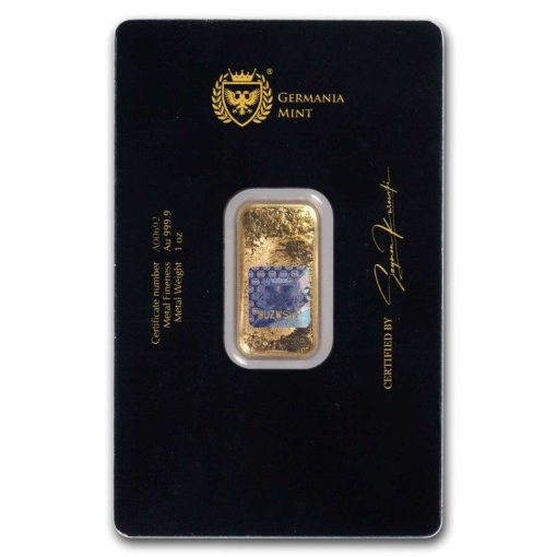 (New) Poland Germania Gold 1 oz Cast Bar - Image 2