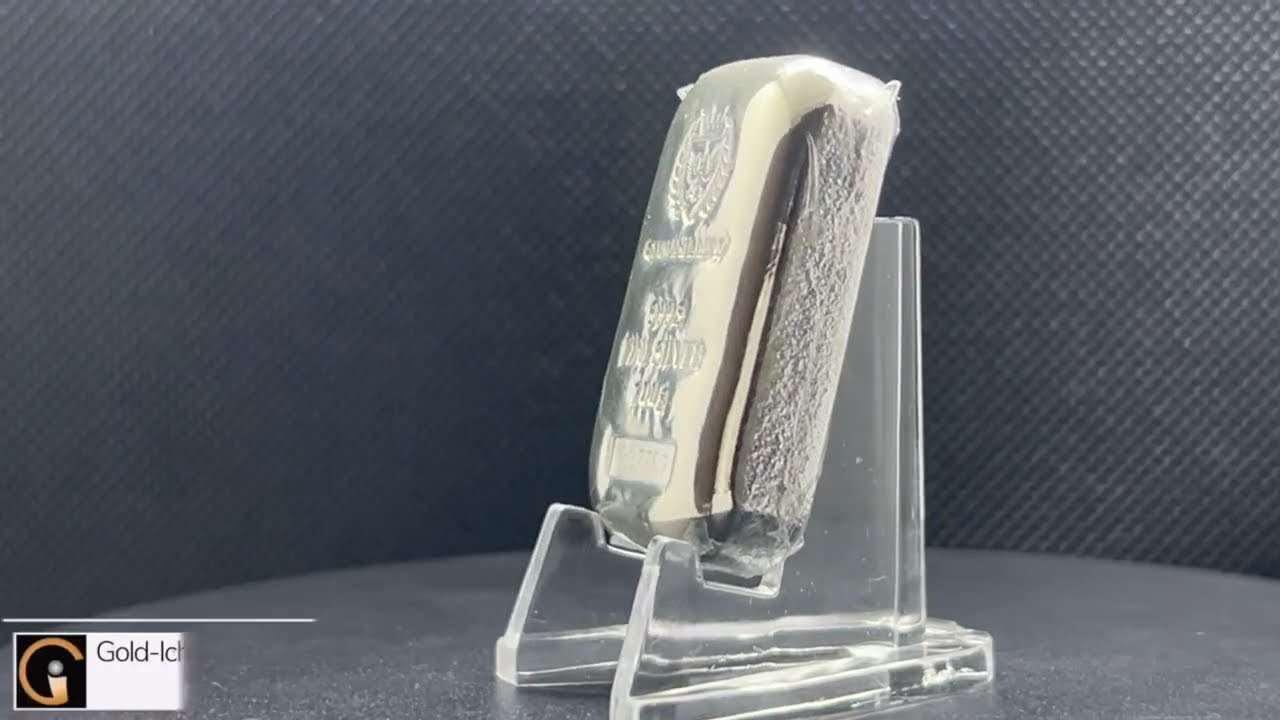 新品) ポーランド ゲルマニア 純銀 100グラム キャスト バー