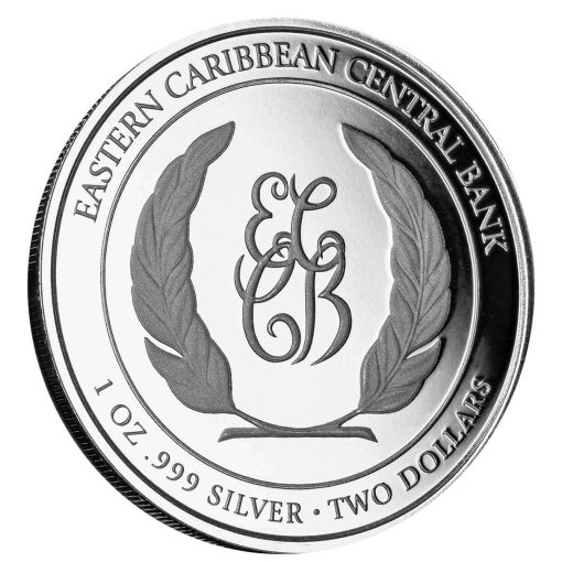 2023 (New) Dominica Dolphin Silver 1 oz Color Proof Coin - Image 5